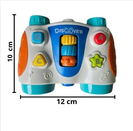 BINOCULO BABY C/ SOM E LUZ